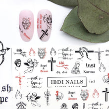 Load image into Gallery viewer, IBDI Slider design No 463 Red and Black double exposure Aesthetic
