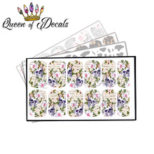 Load image into Gallery viewer, Skulls with cream script background