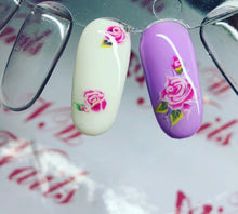 Load image into Gallery viewer, CAROL 'Sheeny' HALSTONE One Stroke Flowers