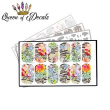 Load image into Gallery viewer, Zebra Floral Bright