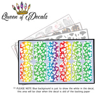 Load image into Gallery viewer, Rainbow clovers