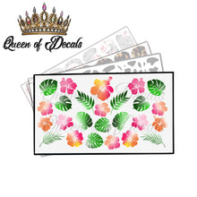 Load image into Gallery viewer, Tropical floral Airbrush