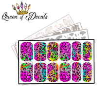 Load image into Gallery viewer, Bright multi leopard spot