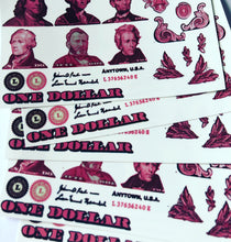 Load image into Gallery viewer, US Dollar bill elements PINK