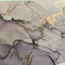 Load image into Gallery viewer, MilliArt Nails - Grey Gold Metallic Marble