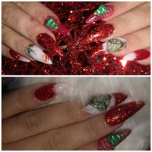 Load image into Gallery viewer, STICKY DIAMOND COLLABORATION Full Cover GRINCH