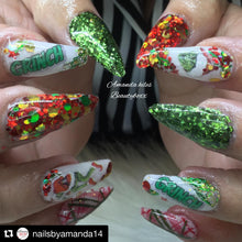 Load image into Gallery viewer, STICKY DIAMOND COLLABORATION Full Cover GRINCH