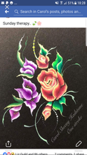 Load image into Gallery viewer, CAROL 'Sheeny' HAILSTONE One Stroke Flowers 2