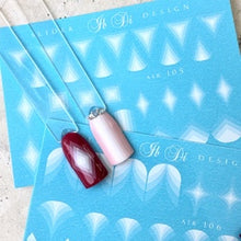 Load image into Gallery viewer, IBDI NAILS - AIR  slider 106 - White Airbrush French