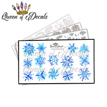 Load image into Gallery viewer, Auqa Snowflakes