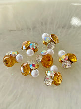 Load image into Gallery viewer, Bling Cluster (x2) - Pearl, Crystal Gold, Clear Crystal &amp; Crystal AB