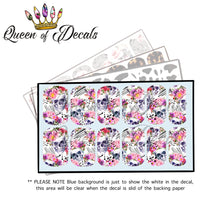 Load image into Gallery viewer, Boho Skulls with bouquet crown
