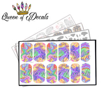 Load image into Gallery viewer, Pastel marble print