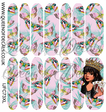 Load image into Gallery viewer, Pastel Butterfly NAIL WRAP
