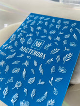 Load image into Gallery viewer, NOGTEMODA Nail stickers 012 - White Leaves