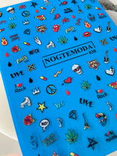 Load image into Gallery viewer, NOGTEMODA Nail stickers 038 - Rock &amp; Roller