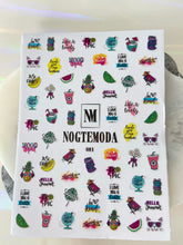 Load image into Gallery viewer, NOGTEMODA Nail stickers 081 - Summer Holidays