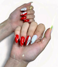 Load image into Gallery viewer, IBDI NAILS - AIR  slider 158 - Black &amp; White Snakes