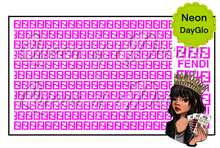 Load image into Gallery viewer, Neon/Day GLO LogoFF decal