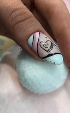 Load image into Gallery viewer, IBDI NAILS slider - 446- Alternative Aesthetic love theme sketches