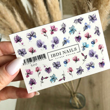 Load image into Gallery viewer, IBDI NAILS slider - 500 - Pretty Florals