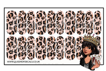 Load image into Gallery viewer, A Leopard Never Changes NAIL WRAP