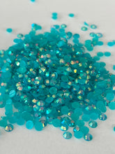 Load image into Gallery viewer, 3mm Jelly Crystals (qty 200) - AQUA JELLY AB