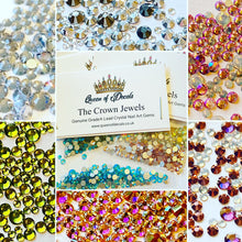 Load image into Gallery viewer, Light Siam Crystal Nail Gems (mixed sizes x150)