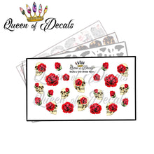 Load image into Gallery viewer, Skulls &amp; One Stroke Blood Rose