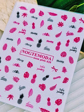 Load image into Gallery viewer, NEON PINK 020 - Pineapple &amp; Palms