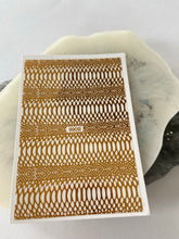 Load image into Gallery viewer, Metallic Snakeskin sticker sheets x 6
