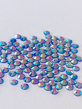 Load image into Gallery viewer, 3mm Jelly Crystals (qty 200) - BLUEBERRY JELLY AB