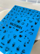Load image into Gallery viewer, NOGTEMODA Nail stickers 024 Black Bad Girl Aesthetics