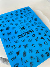 Load image into Gallery viewer, NOGTEMODA Nail stickers 068 - Aesthetic Sketches