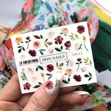 Load image into Gallery viewer, IBDI NAILS slider - 3D32 - 3d florals