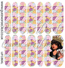 Load image into Gallery viewer, CaNdy Hearts ❤️ NAIL WRAP