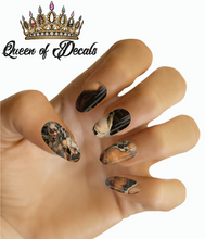 Load image into Gallery viewer, Brown Marble NAIL WRAP