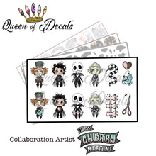 Load image into Gallery viewer, OFFICIAL Miss Cherry Martini/Queen of decals collaboration ‘SPOOKS’