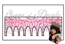 Load image into Gallery viewer, Pink Snake NAIL WRAP