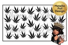 Load image into Gallery viewer, Metallic Hemp leaves