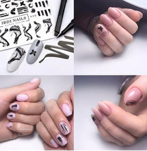 Load image into Gallery viewer, IBDI NAILS slider - 440 - Black inky