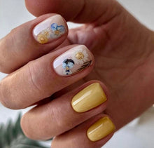 Load image into Gallery viewer, IBDI NAILS slider - COLORFUL 93 - Pressed Flowers
