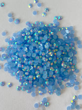 Load image into Gallery viewer, 3mm Jelly Crystals (qty 200)- ICE BLUE JELLY AB