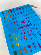 Load image into Gallery viewer, COLOR FOIL 002 Rainbow metallic Triangles