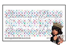 Load image into Gallery viewer, LV Signiture print (Summer)NAIL WRAP