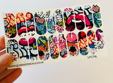 Load image into Gallery viewer, Graffiti NAIL WRAP