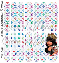 Load image into Gallery viewer, LV Signiture print (Summer)NAIL WRAP