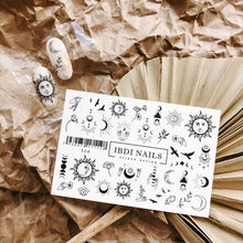 Load image into Gallery viewer, IBDI NAILS slider 508 - Black Celestial