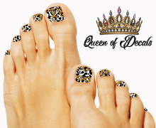 Load image into Gallery viewer, Leopard &amp; Chunky Chain NAIL WRAP