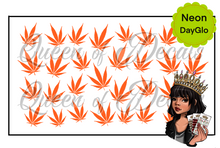 Load image into Gallery viewer, Neon/Day GLO Weed decal